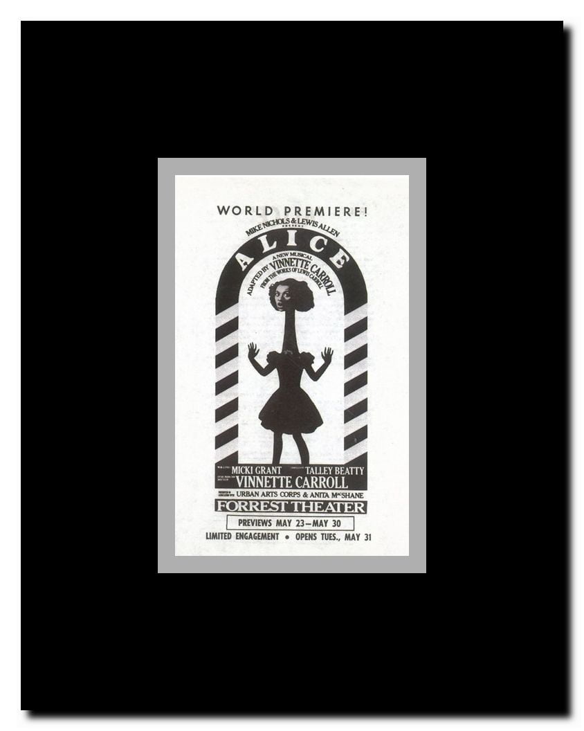 Alice (Broadway) Framed Movie Poster