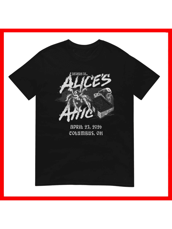 Alice Cooper 2026 Tour Columbus Event Graphic Unisex T-Shirt Size S-5XL