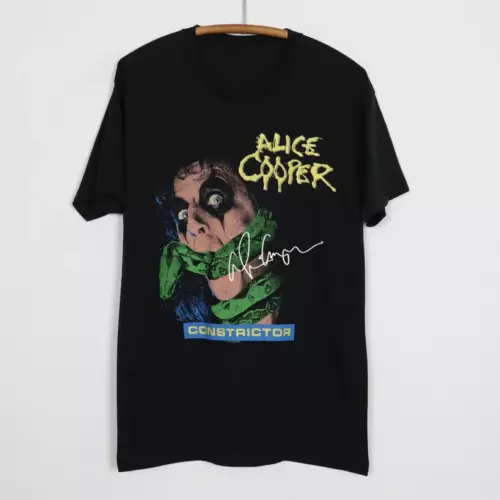 Alice Cooper Constrictor Tour 1986 T- Shirt Unisex All Si Hot Trending ...