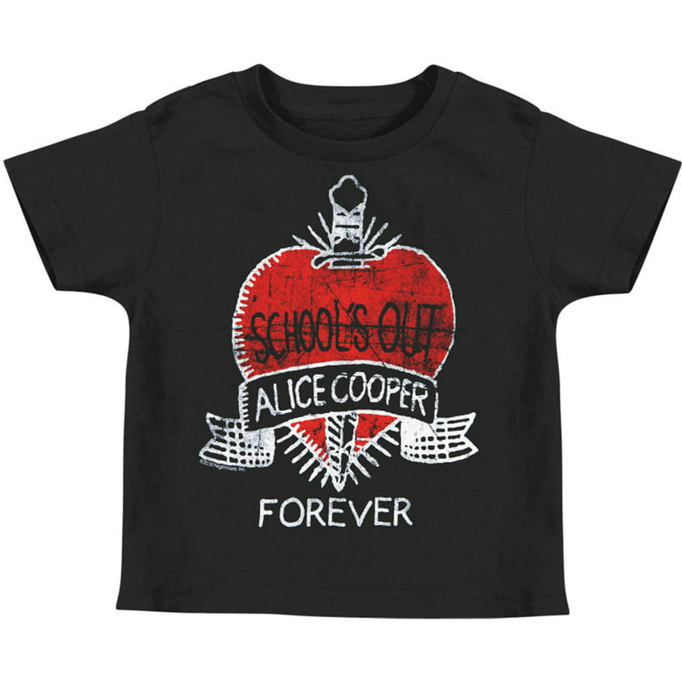 Alice Cooper Little Boys' School's Out Forever Childrens T-shirt