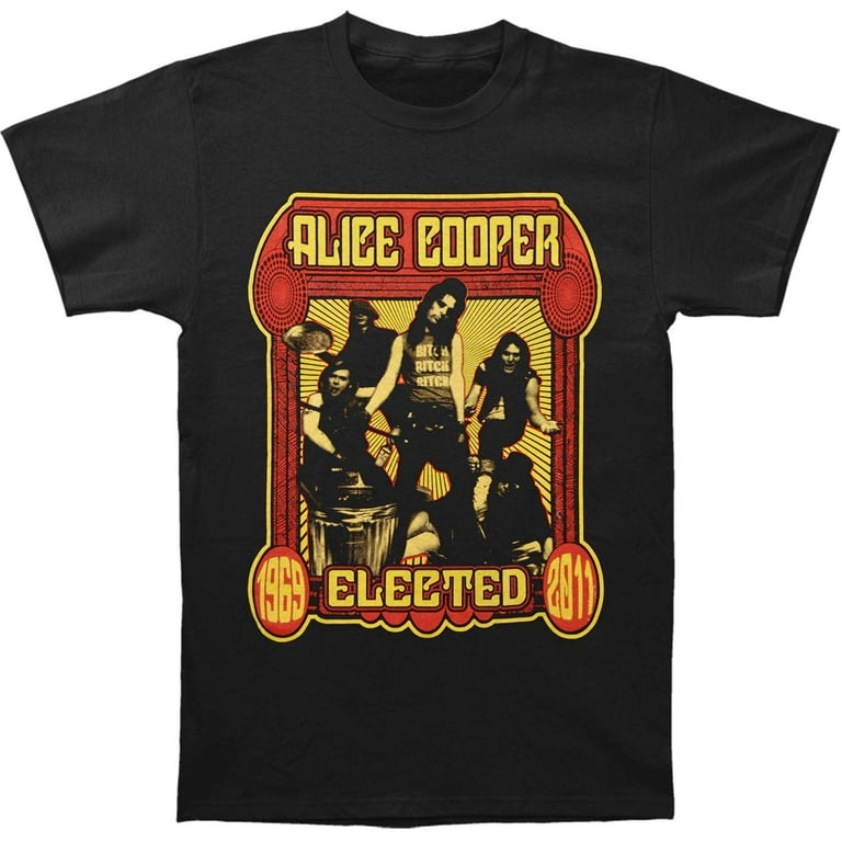 Alice Cooper Men's Elected Band T-shirt Small Black - Walmart.com