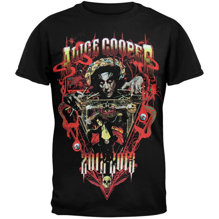 Alice Cooper Men's Puppet Master Tour Short Sleeve T Shirt