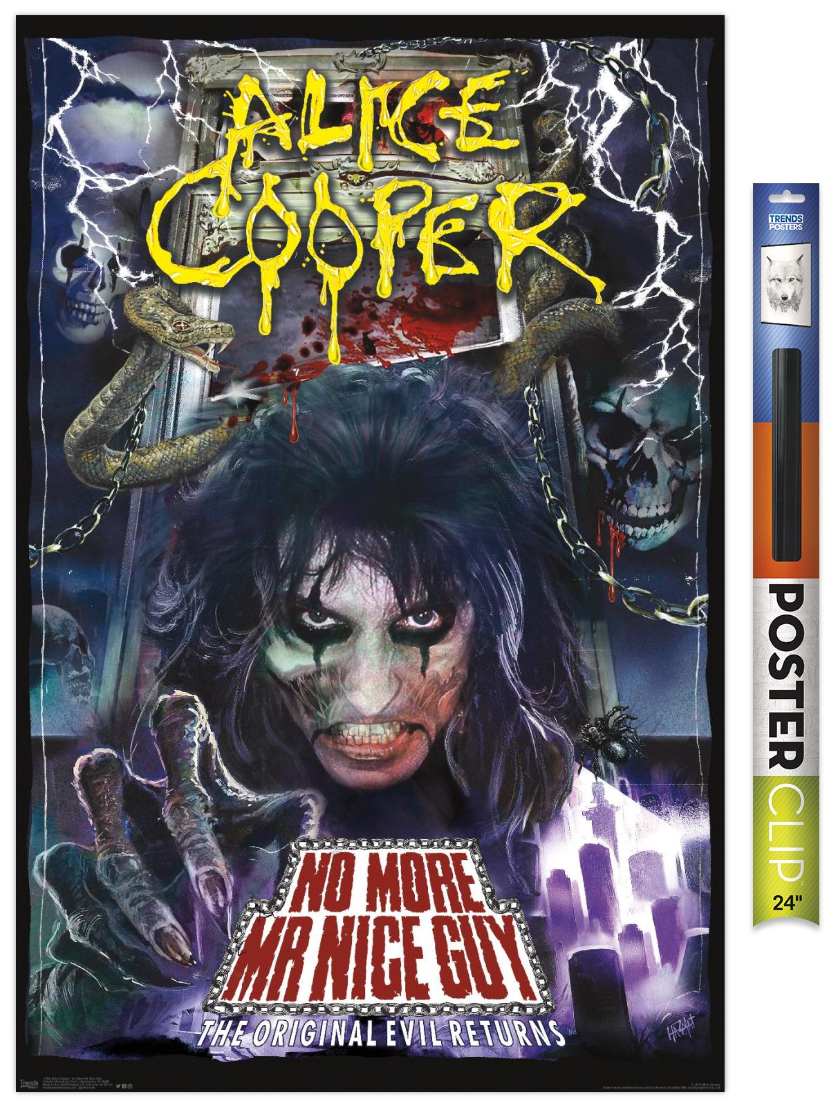Alice Cooper - No More Mr. Nice Guy Wall Poster, 22.375" x 34"