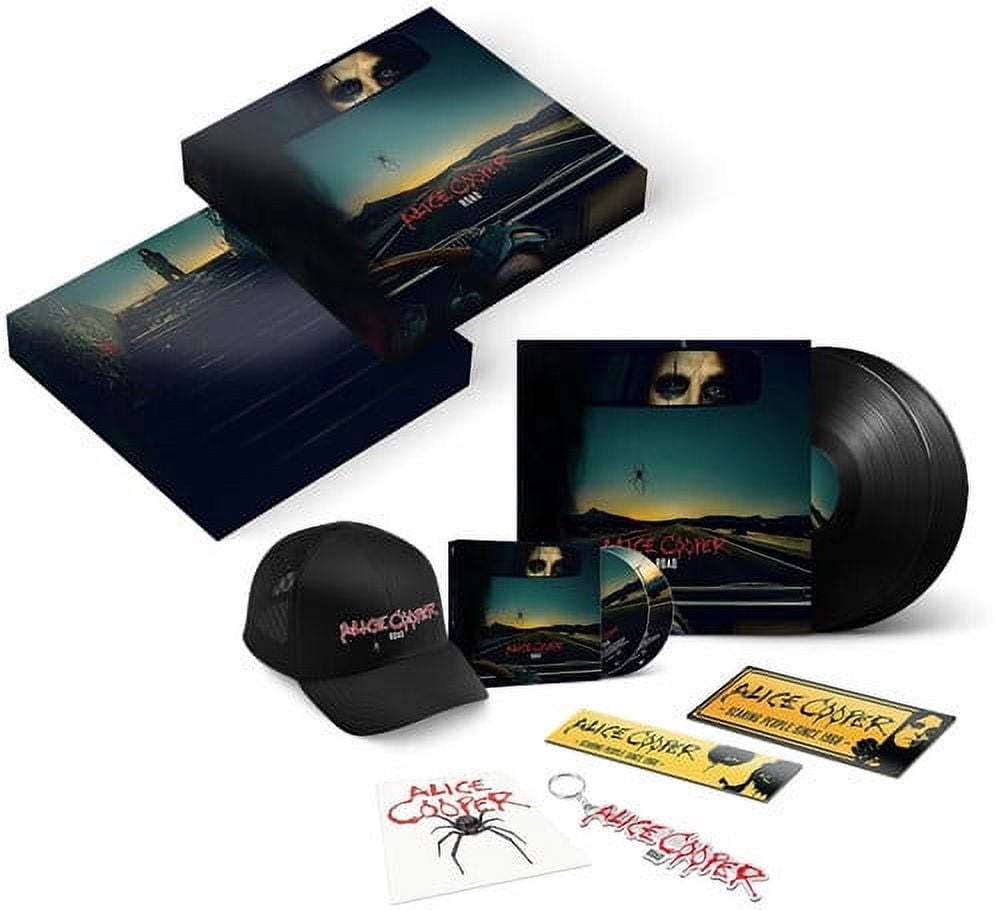 Alice Cooper - ROAD (LIMITED BOX SET 2LP + CD + BLU-RAY + MERCH) - Vinyl