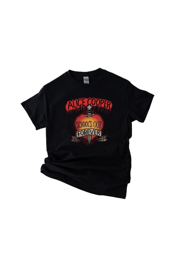Alice Cooper School's Out For Summer Classic Heavy Metal Anthem Unisex T-Shirt, up to 5XL