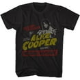 thumbnail image 1 of Alice Cooper Welcome To My Nightmare Tour 1975 Black Adult T-Shirt, 1 of 2