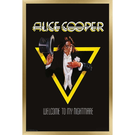 Alice Cooper - Welcome Wall Poster, 14.725" x 22.375", Framed