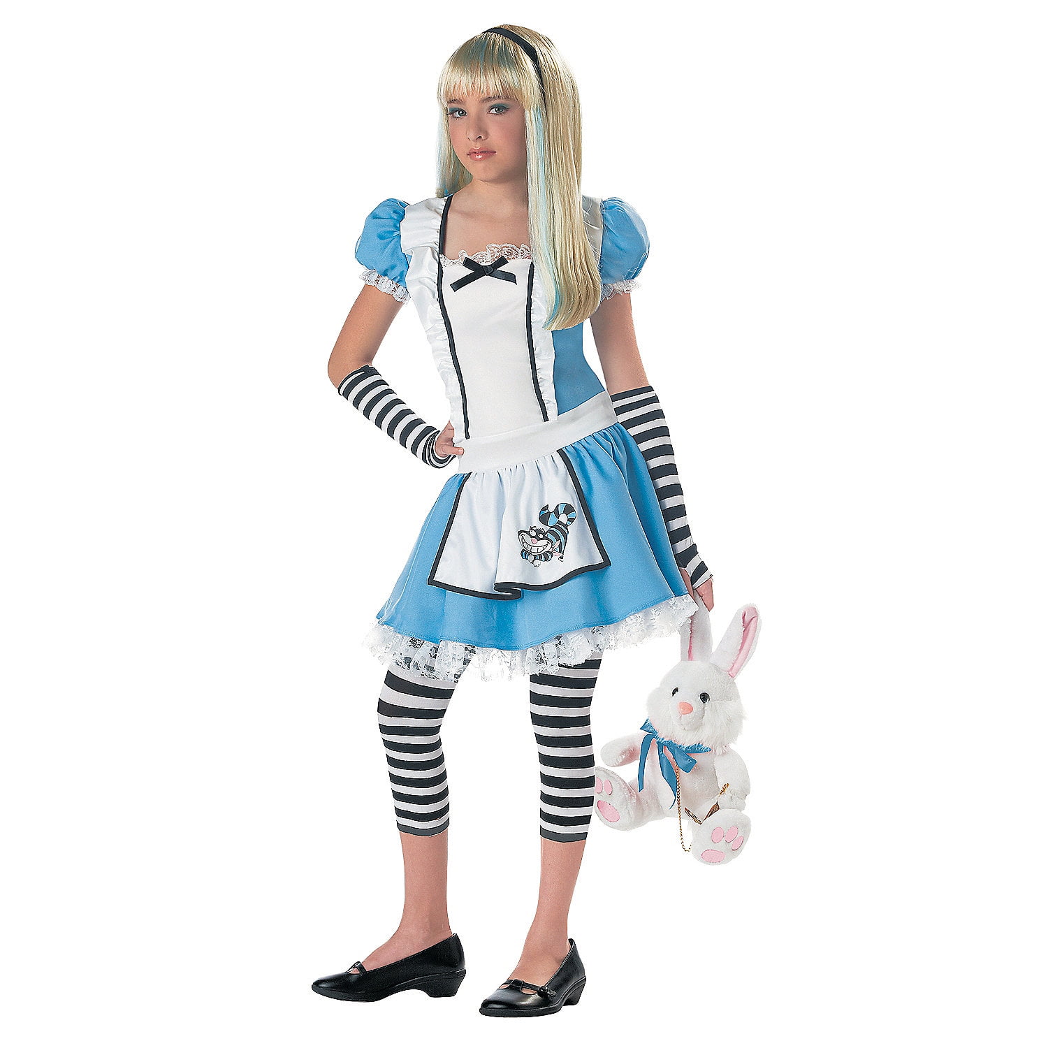 Alice Girl's Halloween Fancy-Dress Costume for Teen, Regular XL (12-14 ...