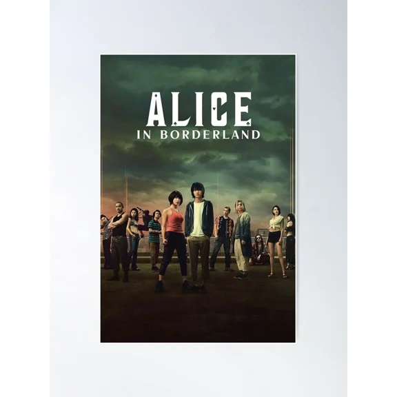 Alice In Borderland Movie Poster Unframed Size 24''x36'' GooGate