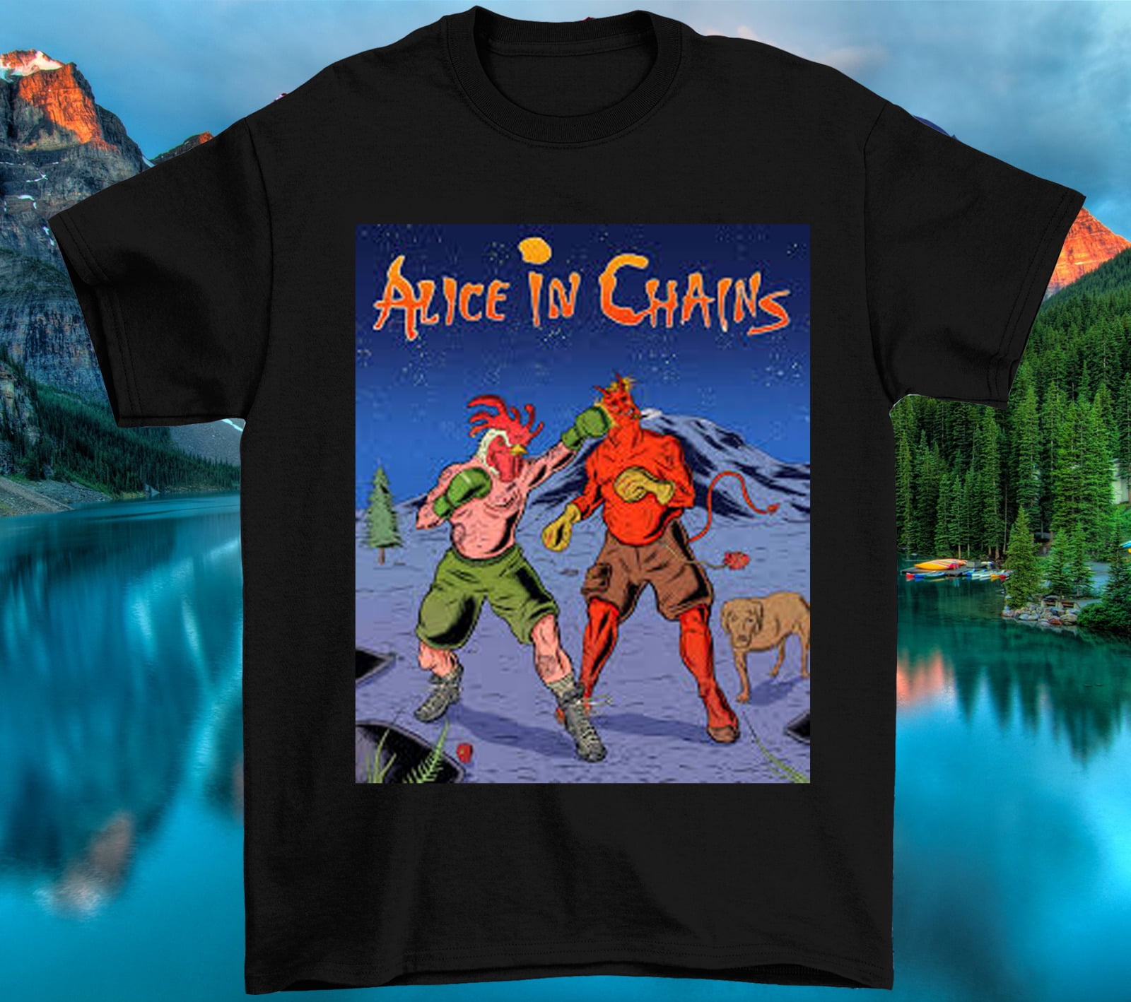 Alice In Chains Band Funny T Shirt Short Sleeve All Size S4XL