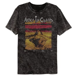 Alice In Chains Tripod Mineral Wash Navy Adult T-Shirt - Walmart.com