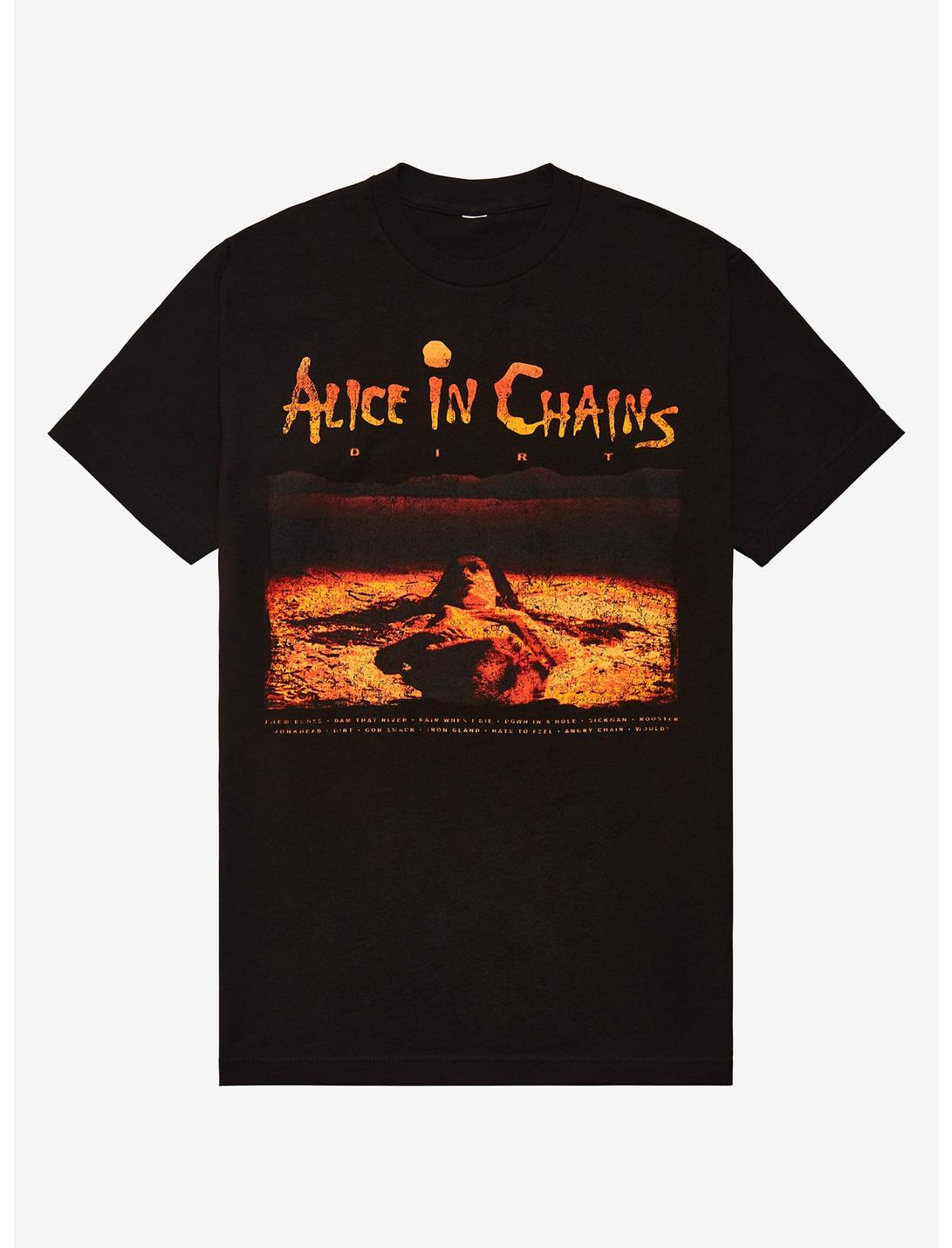 Alice In Chains Dirt Tracklist T Shirt Walmart Alice In Chains Dirt Tracklist T Shirt Walmart