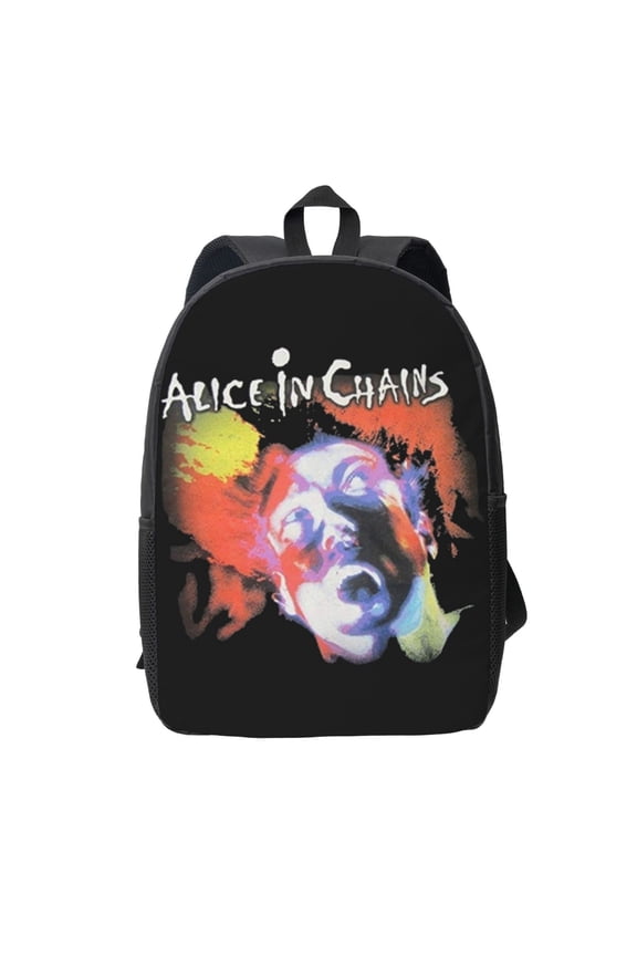 Alice In Chains 'Facelift' Backpack Simple Lightweight Backpack Fashion Travel Backpack Laptop Backpack 17 Inch
