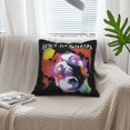 Alice In Chains Facelift Band Logo Leather Throw Pillow, Throw Pillow