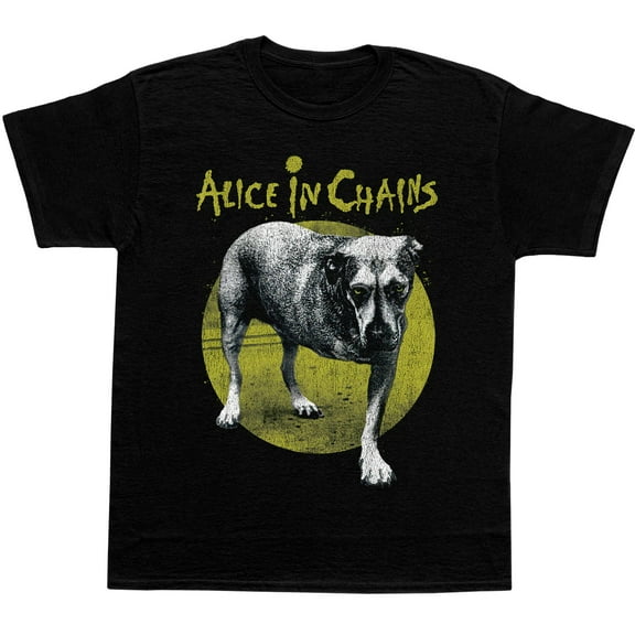 Alice In Chains Men's Dog T-Shirt Large | Officially Licensed Merchandise