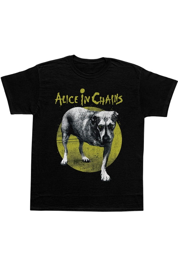 Alice In Chains Men's Dog T-Shirt Medium | Officially Licensed Merchandise