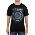 thumbnail image 1 of Alice In Chains Men's Play Button Scranton Las Vegas Tour Short Sleeve T Shirt, 1 of 2