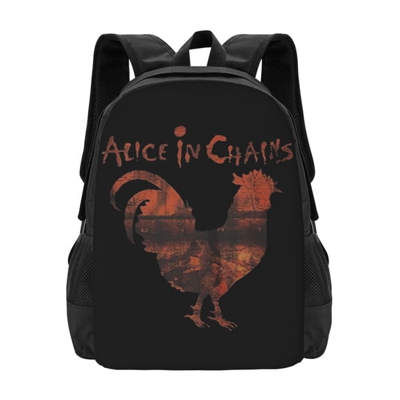 Alice In Chains 'Rooster Dirt' Backpack Fashion Travel Backpack Laptop Backpack 16ch Simple And Large Capacity