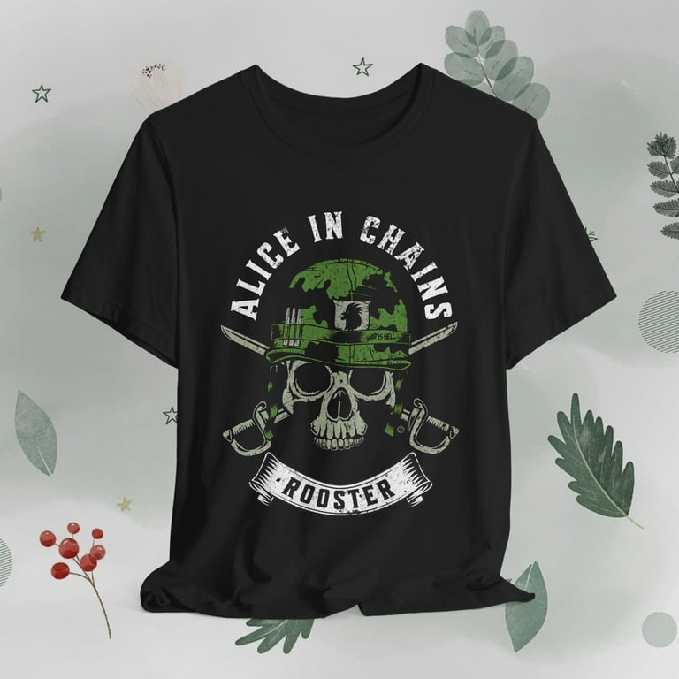 Alice In Chains Rooster T shirt Layne Staley Jerry Cantrell Dirt Album Facelift Walmart