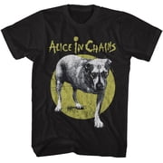 Alice In Chains Self Titled Black Adult T-Shirt Xl