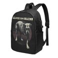 thumbnail image 1 of Alice In Chains 'Three Legged Dog' Backpack Fashion Travel Backpack Laptop Backpack 17 Inch External Usb Interface Headphone Line Interface, 1 of 9
