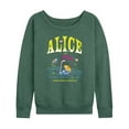 thumbnail image 1 of Alice In Wonderland - Alice In Bottle - Women's Lightweight French Terry Long Sleeve Shirt, 1 of 5