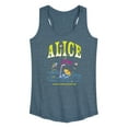 thumbnail image 1 of Alice In Wonderland - Alice In Bottle - Women's Racerback Tank Top, 1 of 5