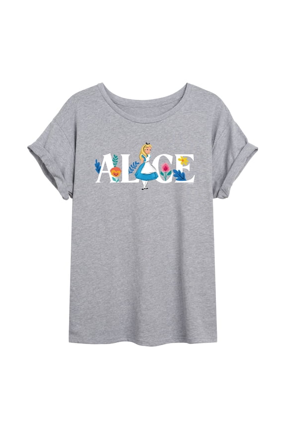 - Alice - Juniors Ideal Flowy Muscle T-Shirt