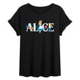 thumbnail image 1 of Alice In Wonderland - Alice - Juniors Ideal Flowy Muscle T-Shirt, 1 of 5