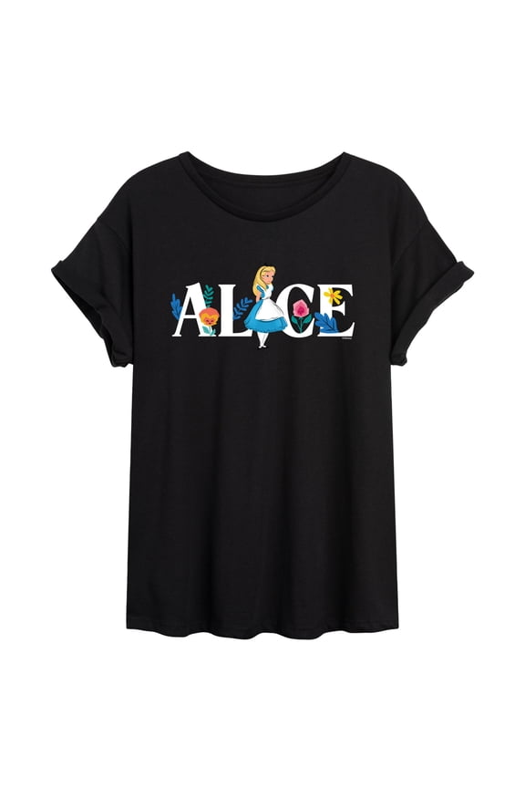- Alice - Juniors Ideal Flowy Muscle T-Shirt