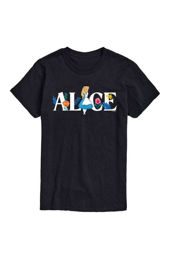 - Alice Logo - Men's Short Sleeve Graphic T-Shirt