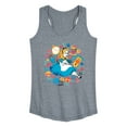 thumbnail image 1 of Alice In Wonderland - Alice With Icons - Women's Racerback Tank Top, 1 of 5