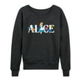 thumbnail image 1 of Alice In Wonderland - Alice - Women's Lightweight French Terry Long Sleeve Shirt, 1 of 5