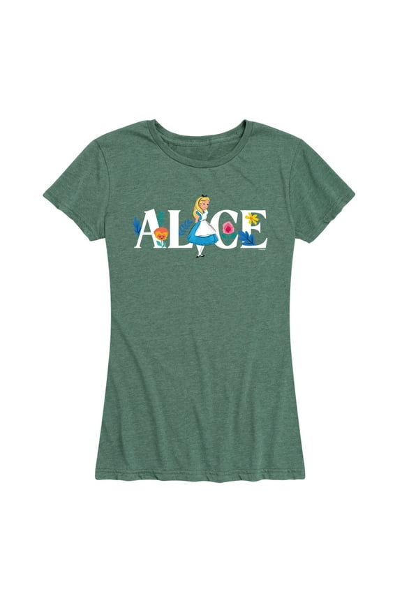 - Alice - Women's Short Sleeve Graphic T-Shirt