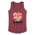 thumbnail image 1 of Alice In Wonderland - Always Curious - Women's Racerback Tank Top, 1 of 5