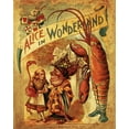 thumbnail image 1 of Alice In Wonderland - CANVAS OR WALL ART PRINT, 1 of 1