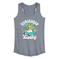 thumbnail image 1 of Alice In Wonderland - Curiously Lucky - Women's Racerback Graphic Tank, 1 of 3