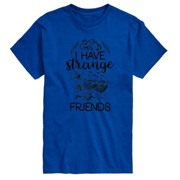 Alice In Wonderland - I Have Strange Friends - Men's  Short Sleeve Graphic T-Shirt