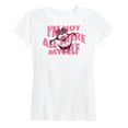 thumbnail image 1 of Alice In Wonderland - I'm Not All There Myself - Women's Short Sleeve Graphic T-Shirt, 1 of 5