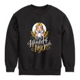 thumbnail image 1 of Alice In Wonderland - In A World Of My Own - Toddler And Youth Crewneck Fleece Sweatshirt, 1 of 5