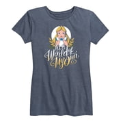 Alice In Wonderland - In A World Of My Own - Womens Short Sleeve Graphic T-Shirt