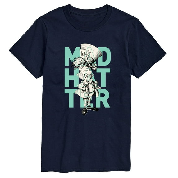 Alice In Wonderland - Mad Hatter - Men's Short Sleeve Graphic T-Shirt