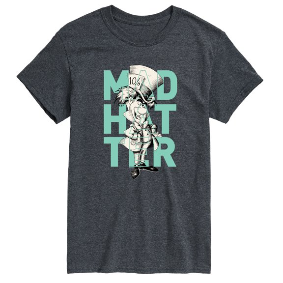 Alice In Wonderland - Mad Hatter - Men's Short Sleeve Graphic T-Shirt