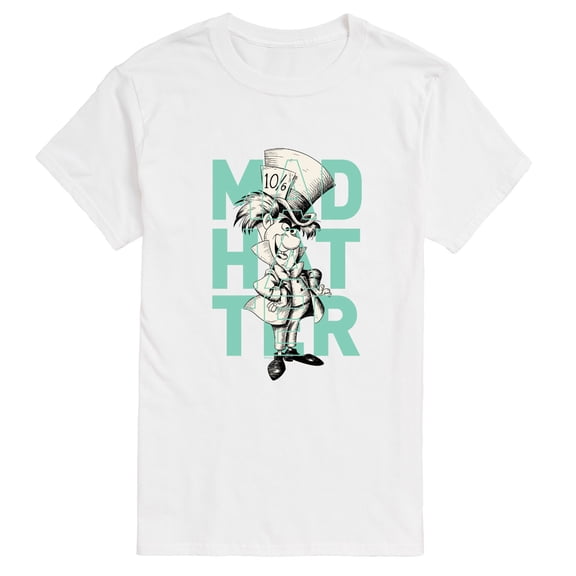 Alice In Wonderland - Mad Hatter - Men's Short Sleeve Graphic T-Shirt