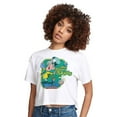 thumbnail image 1 of Alice In Wonderland - Mad Hatter Skills- Juniors Cropped Cotton Blend T-Shirt, 1 of 5