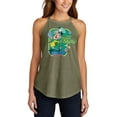 thumbnail image 1 of Alice In Wonderland - Mad Hatter Skills - Juniors High Neck Tank Top, 1 of 5