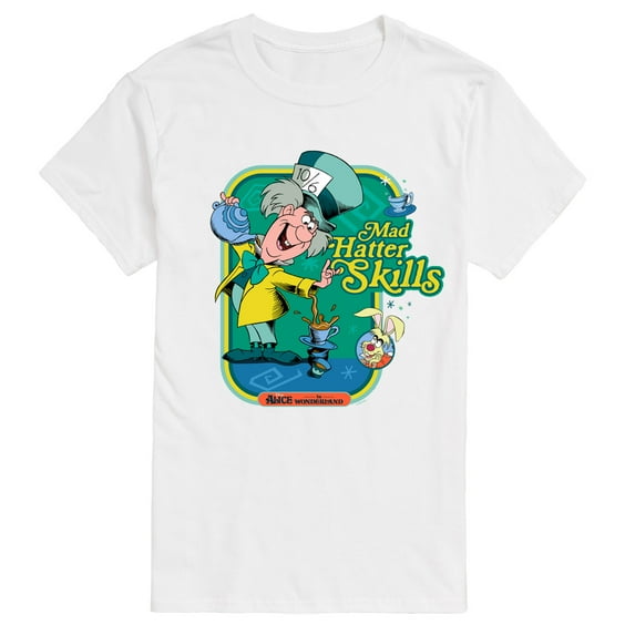 Alice In Wonderland - Mad Hatter Skills - Men's Short Sleeve Graphic T-Shirt