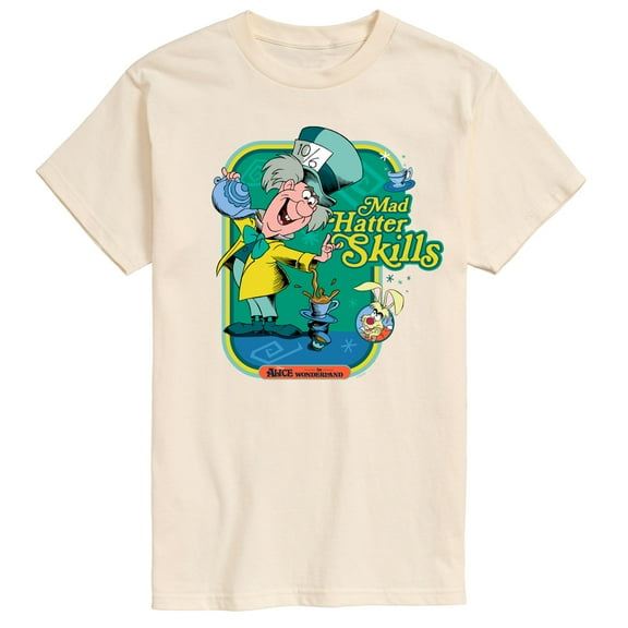 Alice In Wonderland - Mad Hatter Skills - Men's Short Sleeve Graphic T-Shirt