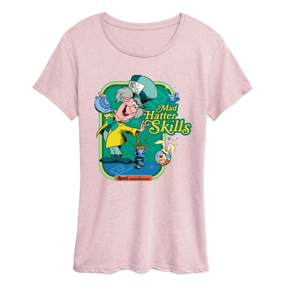 Alice In Wonderland - Mad Hatter Skills - Women's Short Sleeve Graphic T-Shirt