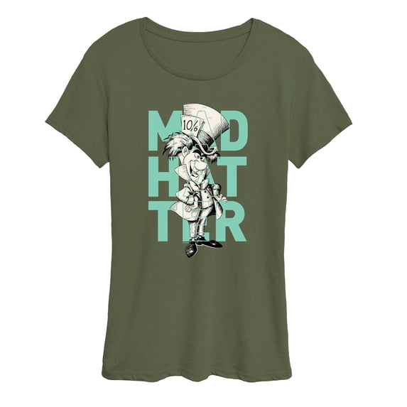 Alice In Wonderland - Mad Hatter - Women's Short Sleeve Graphic T-Shirt
